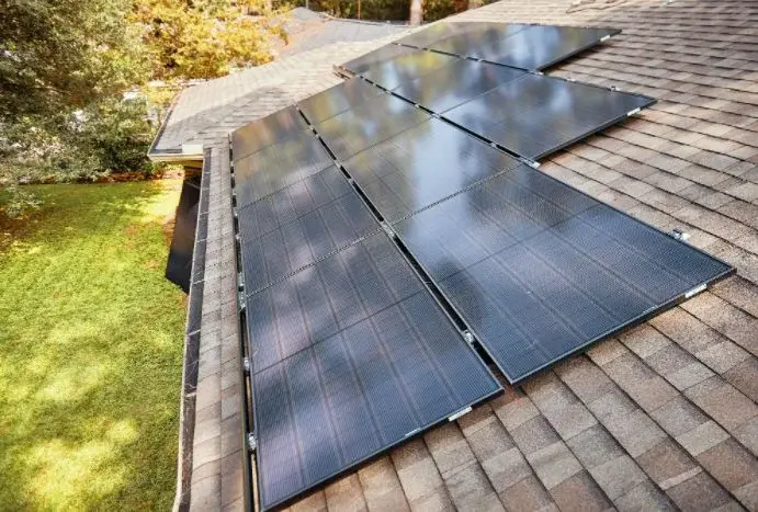 Linda McDonald's solar installation