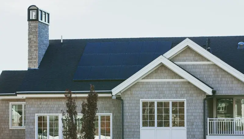 Michael Chen's solar installation